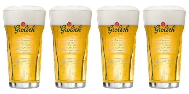 Grolsch vasos de cerveza Craft - 250 ml - 4 piezas