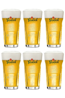 Grolsch vasos de cerveza Craft - 250 ml - 6 piezas