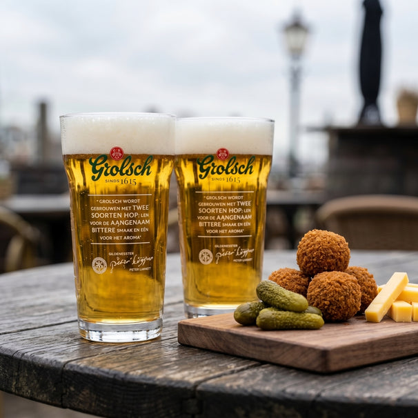 Grolsch vaso de cerveza Craft - 250 ml - 2 piezas