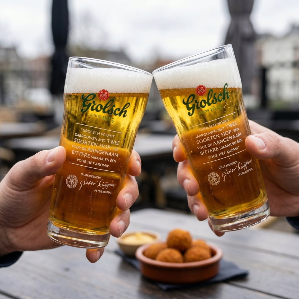 Grolsch vaso de cerveza Craft - 250 ml - 2 piezas