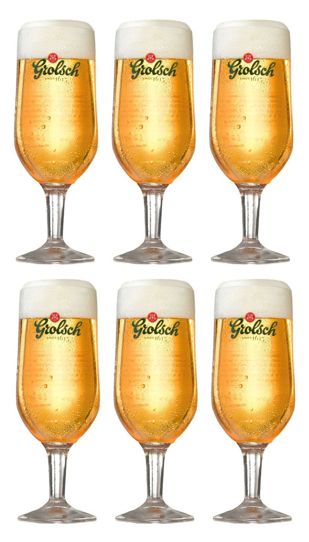 Grolsch vasos de cerveza en pie Classic - 250 ml - 6 piezas