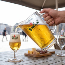 Grolsch pitcher / cerveza - vidrio - 1.8 liter