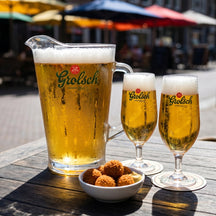 Grolsch pitcher / cerveza - vidrio - 1.8 liter