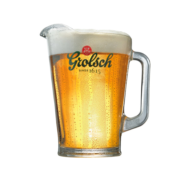 Grolsch pitcher / cerveza - vidrio - 1.8 liter