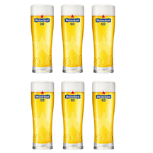 Vasos de cerveza Heineken 0.0 Star - 250 ml - 6 unidades