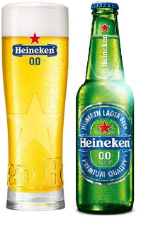 Vasos de cerveza Heineken 0.0 Star - 250 ml - 6 unidades