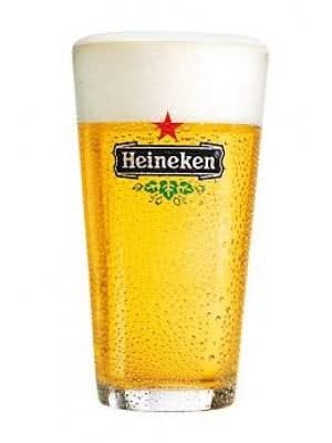 Vasos de cerveza Heineken Vaasje - 250 ml - 6 piezas