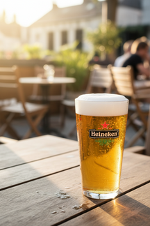Vasos de cerveza Heineken Vaasje - 250 ml - 6 piezas