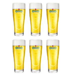 Vasos de cerveza Heineken Ellipse - 500 ml - 6 unidades