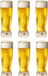 Vasos de cerveza Hertog Jan / Flut - 350 ml - 6 piezas