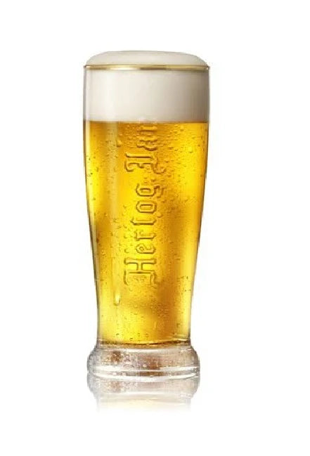 Vasos de cerveza Hertog Jan / Flut - 350 ml - 6 piezas