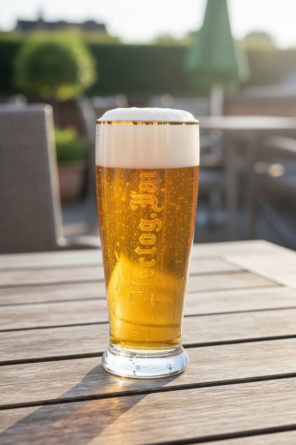 Vasos de cerveza Hertog Jan / Flut - 350 ml - 6 piezas