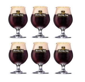 Jarras de cerveza Hertog Jan con pie - 250 ml - 6 piezas