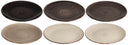 Cookinglife Platos de cena Delice Gris ø 26,5 cm - 6 unidades