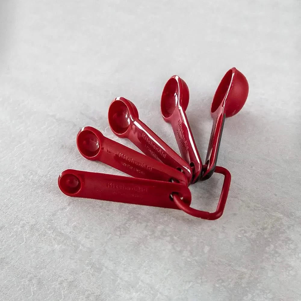 KitchenAid Cucharas Medidoras Core Rojo Emperador