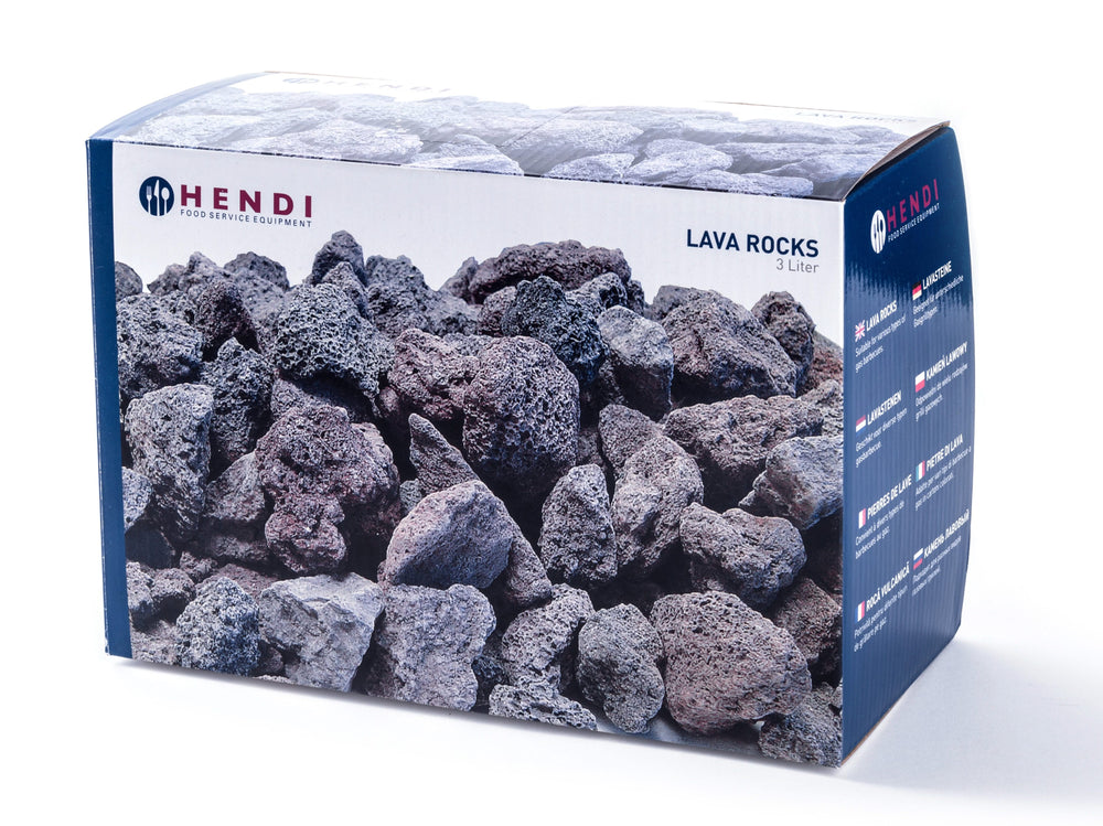 Piedras de Lava Finas Hendi 3 KG