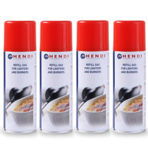Recarga de Gas Hendi 200 ml - 4 unidades