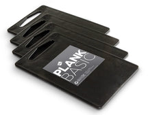 Tablas de cortar básicas Inno Cuisinno - 25 x 15 cm - Negro - 4 piezas