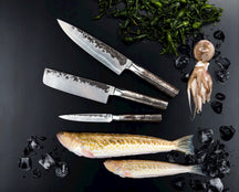 Set de cuchillos Forged Intense - 3 piezas - Cuchillo de chef, cuchillo de picar y cuchillo universal
