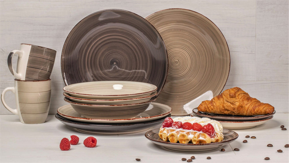 Cookinglife Tazas Delice Gris 350 ml - 6 unidades