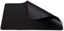 Cookinglife Manteles Individuales - Cuero Vegano - Negro - 46 x 33 cm - 6 piezas