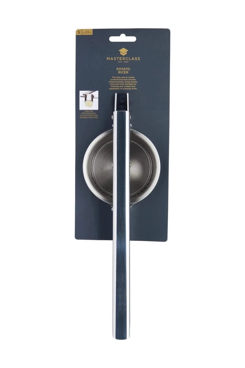 Prensa para puré Master Class Deluxe de acero inoxidable 31 cm - Prensa para patatas y puré