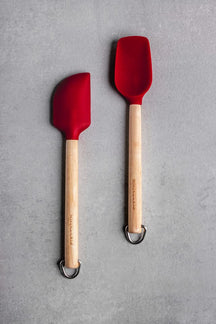 Set de espátulas Core Rojo Emperador Madera de abedul 2 piezas