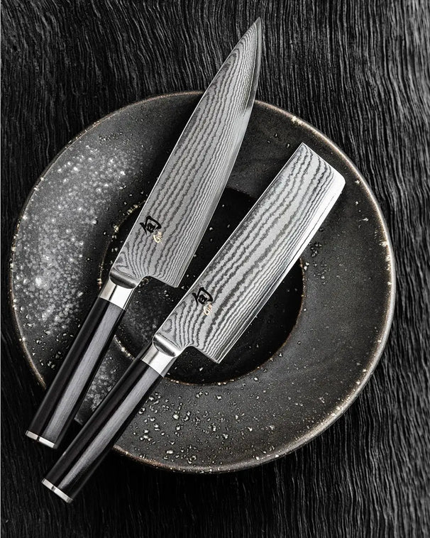Cuchillo para trinchar / Cuchillo para carne Shun Classic - 32 capas de acero damasco - 20 cm - DM-0703