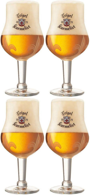 Karmeliet Vasos de cerveza 330 ml - 4 unidades
