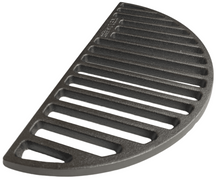 Keij Kamado Parrilla media luna Compacta - Hierro fundido esmaltado - 33 cm - para Kamados de 15 pulgadas - Universal