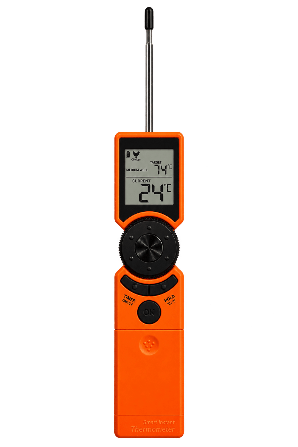 Keij Kamado Termómetro digital para carne BBQ - Súper rápido - Impermeable