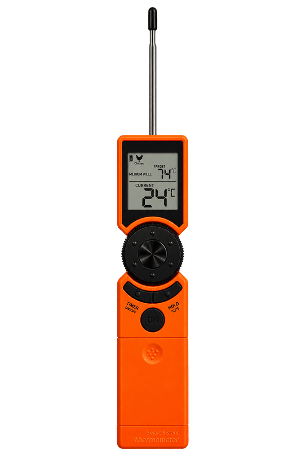 Keij Kamado Termómetro digital para carne BBQ - Súper rápido - Impermeable