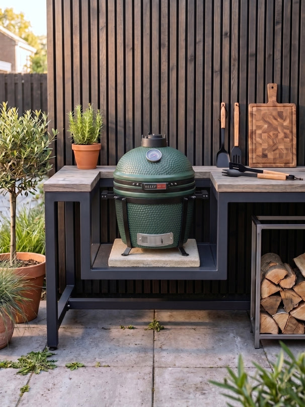 Keij Kamado BBQ Legend Compact Verde - 15 pulgadas