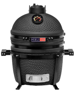 Keij Kamado BBQ Legend Compact Negro Mate - 15 pulgadas