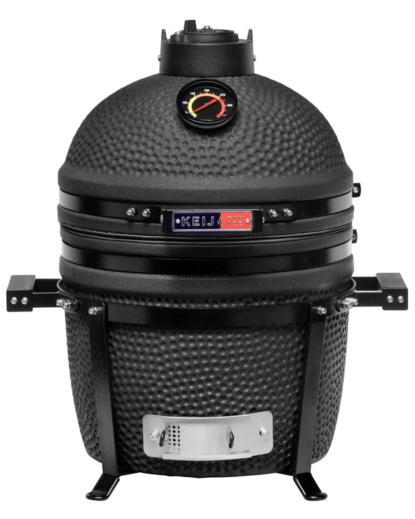 Keij Kamado BBQ Legend Compact Negro Mate - 15 pulgadas