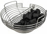 Keij Kamado Cesta de Carbón (X)Large - para Kamados de 21/23 pulgadas - con espacio para chipfeeder - Universal