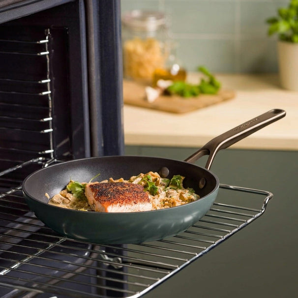 KitchenAid Sartén Advanced Juniper Black ø 28 cm - revestimiento antiadherente cerámico