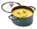 KitchenAid Olla Advanced Juniper Black ø 20 cm / 3,1 litros - revestimiento antiadherente cerámico