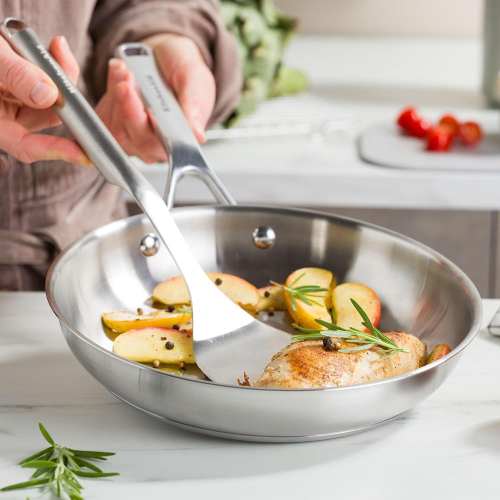 KitchenAid Koekenpan Advanced RVS ø 24 cm - sfeerbeeld 1