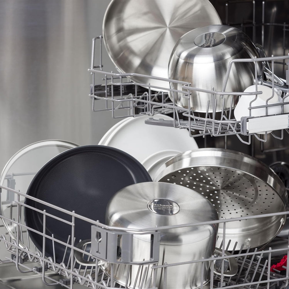 KitchenAid Koekenpan Advanced RVS ø 28 cm - sfeerbeeld 5