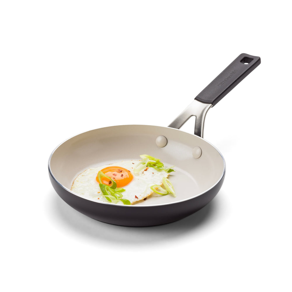 KitchenAid Koekenpan Aluminium Mat Zwart ø 30 cm - productfoto