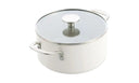 KitchenAid Olla Aluminio White Milkshake ø 20 cm / 3,1 litros - revestimiento antiadherente cerámico