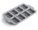KitchenAid Molde para mini bizcochos Aluminized Steel - 8 mini bizcochos - 39 x 24 cm - revestimiento antiadherente cerámico
