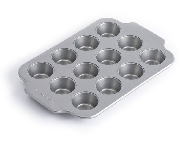 KitchenAid Molde para mini magdalenas Aluminized Steel - 12 magdalenas - 30 x 20 cm - revestimiento antiadherente cerámico