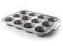 KitchenAid Molde para magdalenas Aluminized Steel - 12 magdalenas - 41 x 28 cm - revestimiento antiadherente cerámico