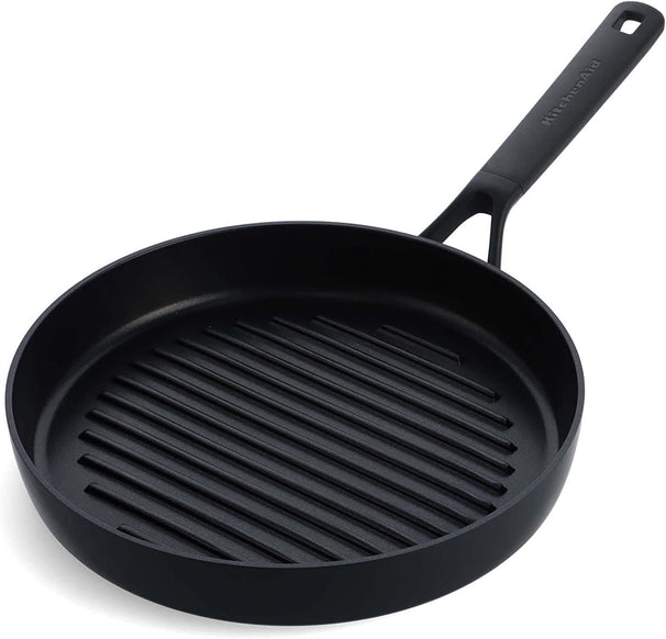 KitchenAid Sartén grill Classic Forged ø 28 cm - revestimiento antiadherente cerámico
