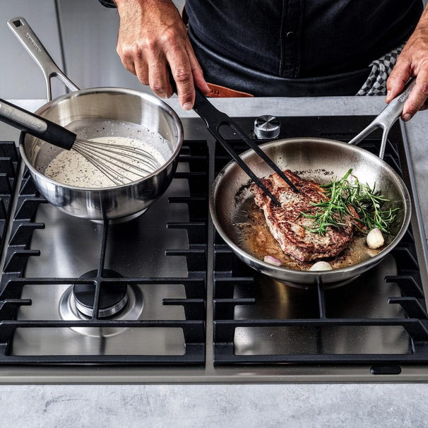 KitchenAid Sartén Tri-Ply Acero Inoxidable ø 24 cm - sin revestimiento antiadherente