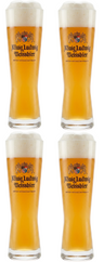 Vasos de cerveza Konig Ludwig Weizen 500 ml - 4 piezas