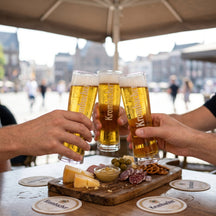Krombacher Bierglazen Star Cup 250 ml - 2 stuks