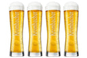 Krombacher vasos de cerveza Star Cup 250 ml - 4 piezas